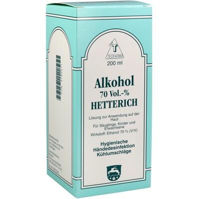 ALKOHOL 70% V/V Hetterich