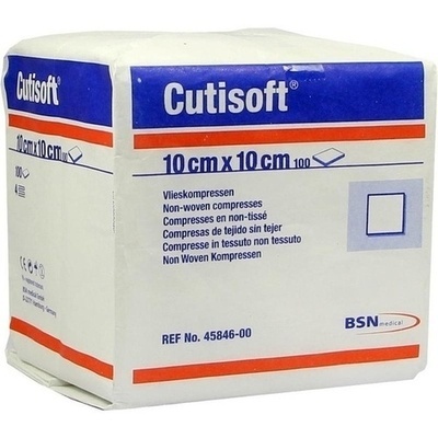CUTISOFT Vlieskompressen 10x10 cm unsteril