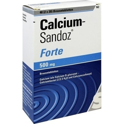 CALCIUM SANDOZ forte Brausetabletten CALCIUM SANDOZ forte Brausetabletten