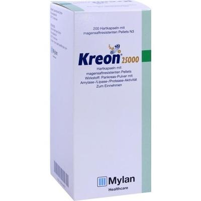 KREON 25.000 Hartkps.m.magensaftr.überz.Pellets