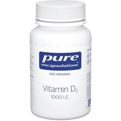 PURE ENCAPSULATIONS Vitamin D3 1000 I.E. Kapseln