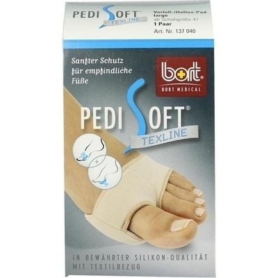 BORT PediSoft TexLine Vorfuß-u.Hallux Pad large