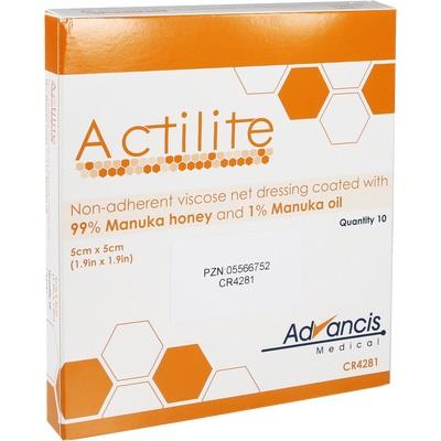 ACTILITE 5x5 cm Honig Wundauflage