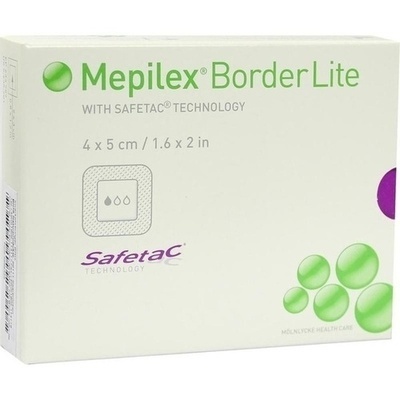 MEPILEX Border Lite Schaumverb.4x5 cm steril MEPILEX Border Lite Schaumverb.4x5 cm steril