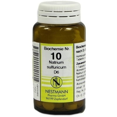 BIOCHEMIE 10 Natrium sulfuricum D 6 Tabletten BIOCHEMIE 10 Natrium sulfuricum D 6 Tabletten