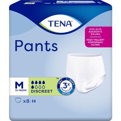 TENA PANTS Discreet M 75-100 cm Einweghose
