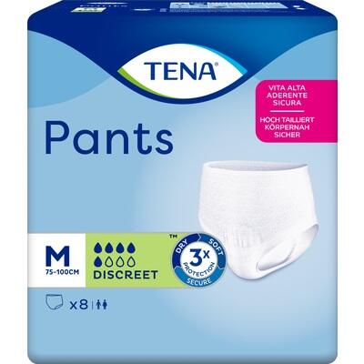 TENA PANTS Discreet M 75-100 cm Einweghose