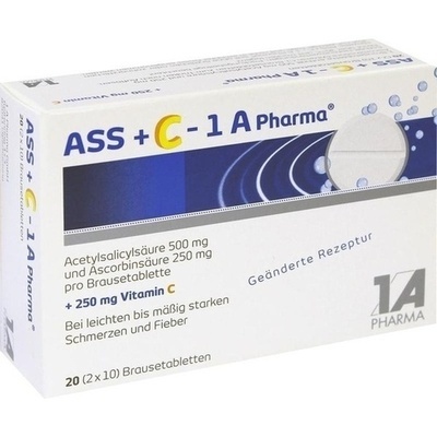 ASS + C-1A Pharma Brausetabletten