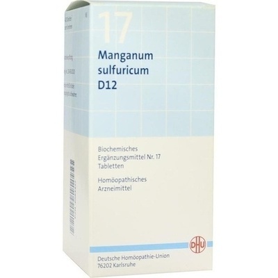 BIOCHEMIE DHU 17 Manganum sulfuricum D 12 Tabl.