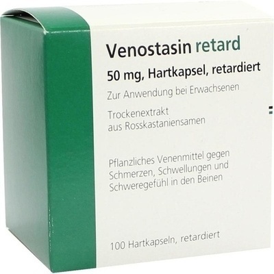 VENOSTASIN retard 50 mg Hartkapsel retardiert VENOSTASIN retard 50 mg Hartkapsel retardiert