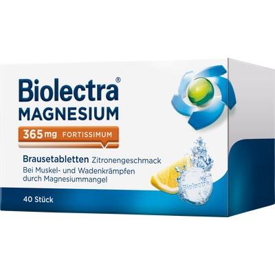 BIOLECTRA Magnesium 365 fortissimum Zitrone Br.Tab