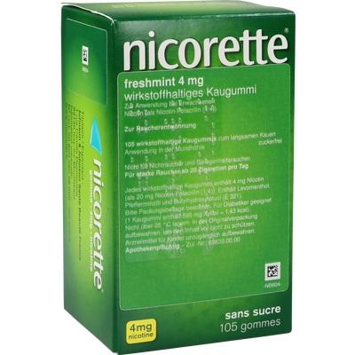 NICORETTE 4 mg freshmint Kaugummi