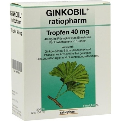 GINKOBIL-ratiopharm Tropfen 40 mg