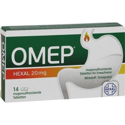 OMEP HEXAL 20 mg magensaftresistente Tabletten