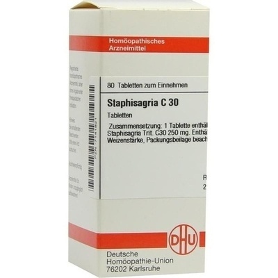 STAPHISAGRIA C 30 Tabletten STAPHISAGRIA C 30 Tabletten