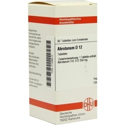 ABROTANUM D 12 Tabletten