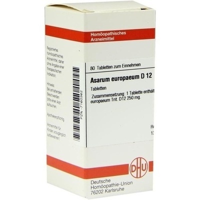 ASARUM EUROPAEUM D 12 Tabletten