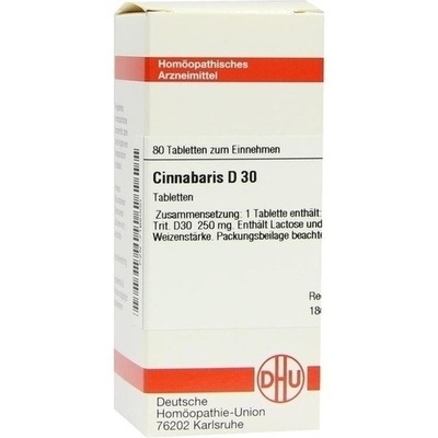 CINNABARIS D 30 Tabletten