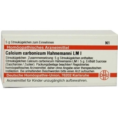 LM CALCIUM carbonicum Hahnemanni I Globuli