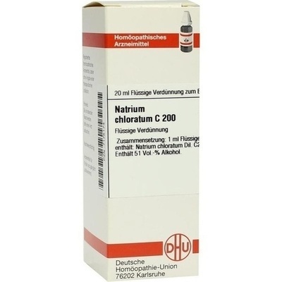 NATRIUM CHLORATUM C 200 Dilution NATRIUM CHLORATUM C 200 Dilution