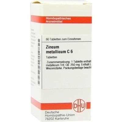ZINCUM METALLICUM C 6 Tabletten