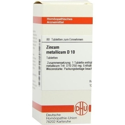 ZINCUM METALLICUM D 10 Tabletten