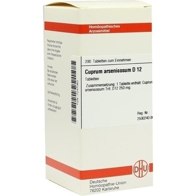 CUPRUM ARSENICOSUM D 12 Tabletten