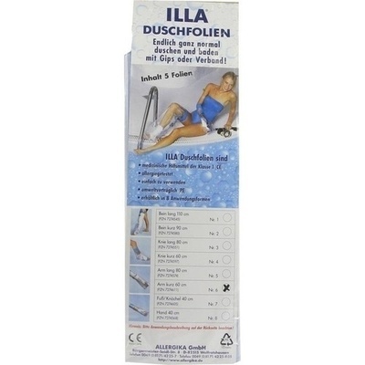 DUSCHFOLIEN Arm kurz 60 cm DUSCHFOLIEN Arm kurz 60 cm