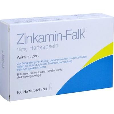 ZINKAMIN Falk 15 mg Hartkapseln ZINKAMIN Falk 15 mg Hartkapseln