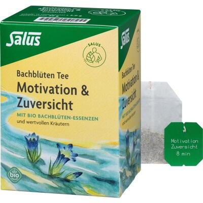 BACHBLÜTEN TEE Motivation & Zuversicht Bio Salus