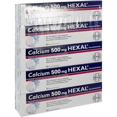 CALCIUM 500 HEXAL Brausetabletten CALCIUM 500 HEXAL Brausetabletten