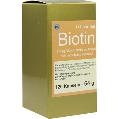 BIOTIN 1x1 pro Tag Kapseln