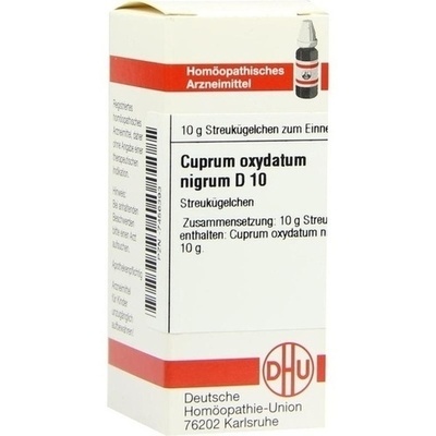 CUPRUM OXYDATUM nigrum D 10 Globuli