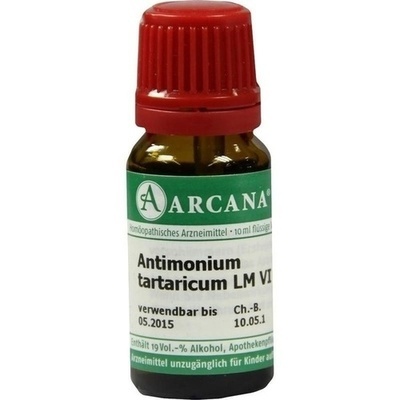ANTIMONIUM TARTARICUM LM 6 Dilution