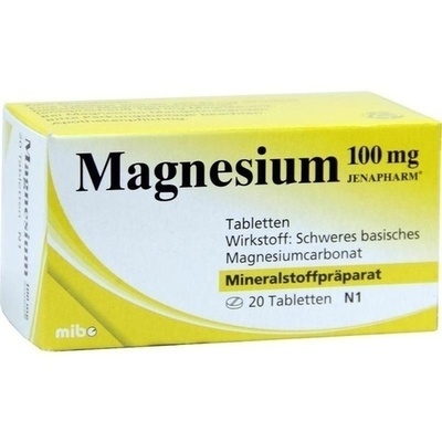 MAGNESIUM 100 mg Jenapharm Tabletten