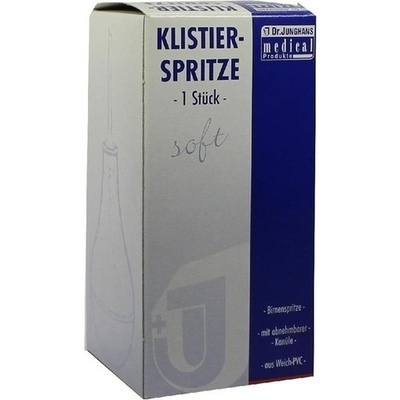 KLISTIERSPRITZE 25 g Gr.1 birnf.Weich-PVC