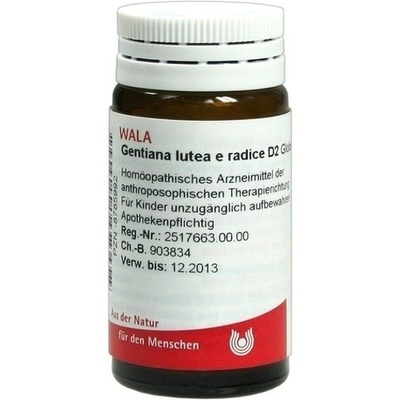 GENTIANA LUTEA E radice D 2 Globuli