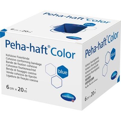 PEHA-HAFT Color Fixierb.latexfrei 6 cmx20 m blau