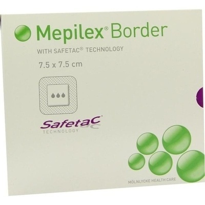 MEPILEX Border Schaumverband 7,5x7,5 cm