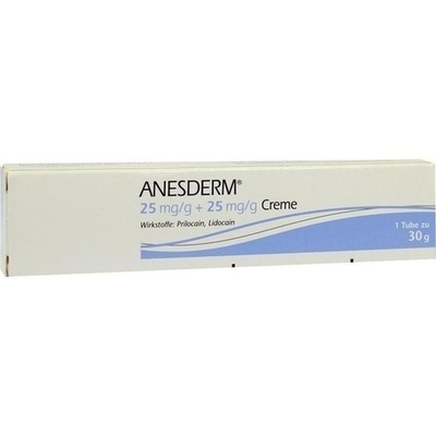 ANESDERM 25 mg/g + 25 mg/g Creme ANESDERM 25 mg/g + 25 mg/g Creme