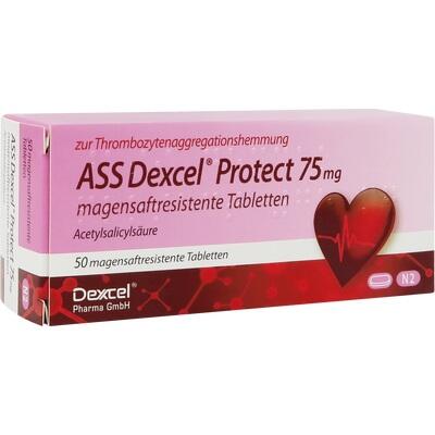 ASS Dexcel Protect 75 mg magensaftres.Tabletten