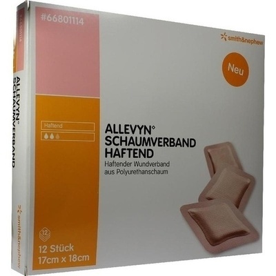 ALLEVYN Schaumverband 17x18 cm haftend ALLEVYN Schaumverband 17x18 cm haftend