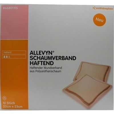 ALLEVYN Schaumverband 22x23 cm haftend ALLEVYN Schaumverband 22x23 cm haftend
