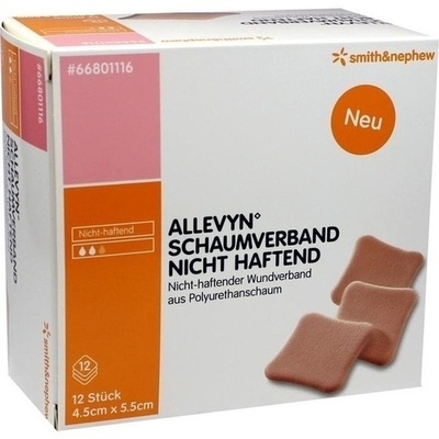 ALLEVYN Schaumverband 4,5x5,5 cm nicht haftend ALLEVYN Schaumverband 4,5x5,5 cm nicht haftend
