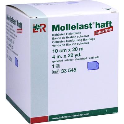 MOLLELAST haft Binden latexfrei 10 cmx20 m blau MOLLELAST haft Binden latexfrei 10 cmx20 m blau