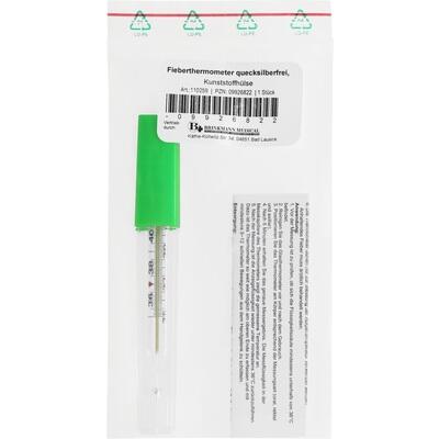 FIEBERTHERMOMETER quecksilberfrei Kunststoff