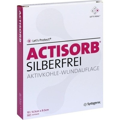 ACTISORB SILBERFREI 6,5x9,5 cm Kompressen ACTISORB SILBERFREI 6,5x9,5 cm Kompressen