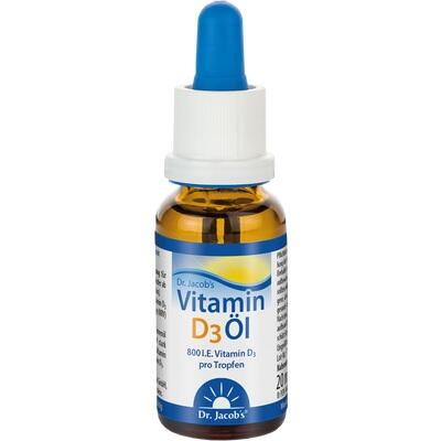 VITAMIN D3 ÖL Dr.Jacob's Tropfen