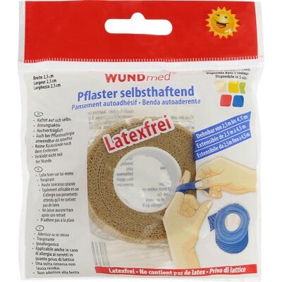 PFLASTER selbsthaftend dehnbar 2,5 cmx2,5 m Rolle PFLASTER selbsthaftend dehnbar 2,5 cmx2,5 m Rolle