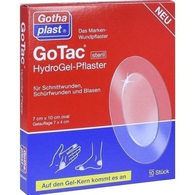 GOTAC HydroGel-Pflaster 7x10 cm steril GOTAC HydroGel-Pflaster 7x10 cm steril